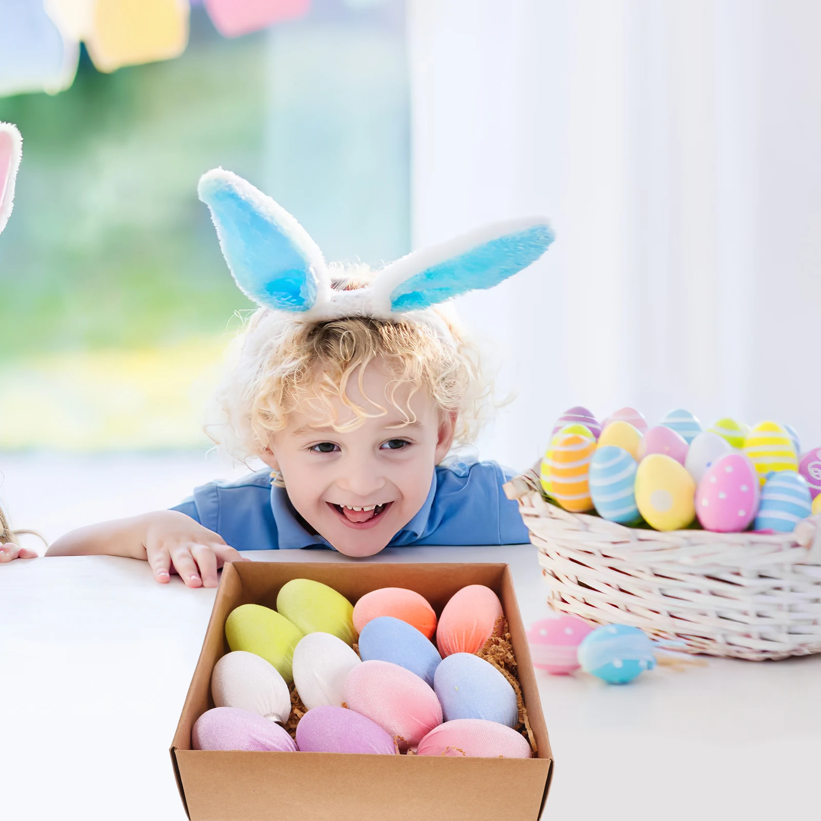 

12 Pcs Decoration Egg-shaped Creative Eggs Filler Decorations Hanging Decorative