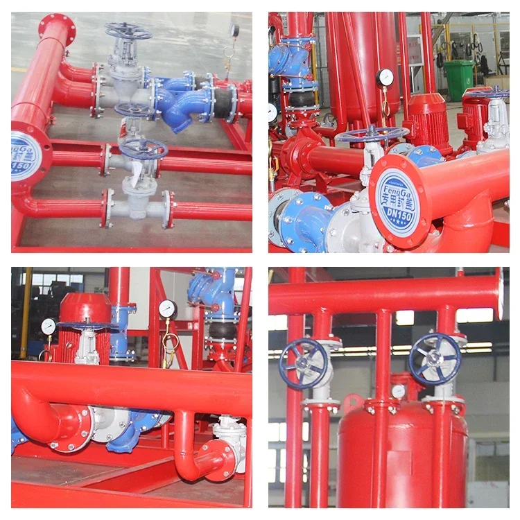 Nuevo mercado Bomba eléctrica de alta potencia 2HP Bomba de sistema de fuego Juego de bomba de fuego de alta presión