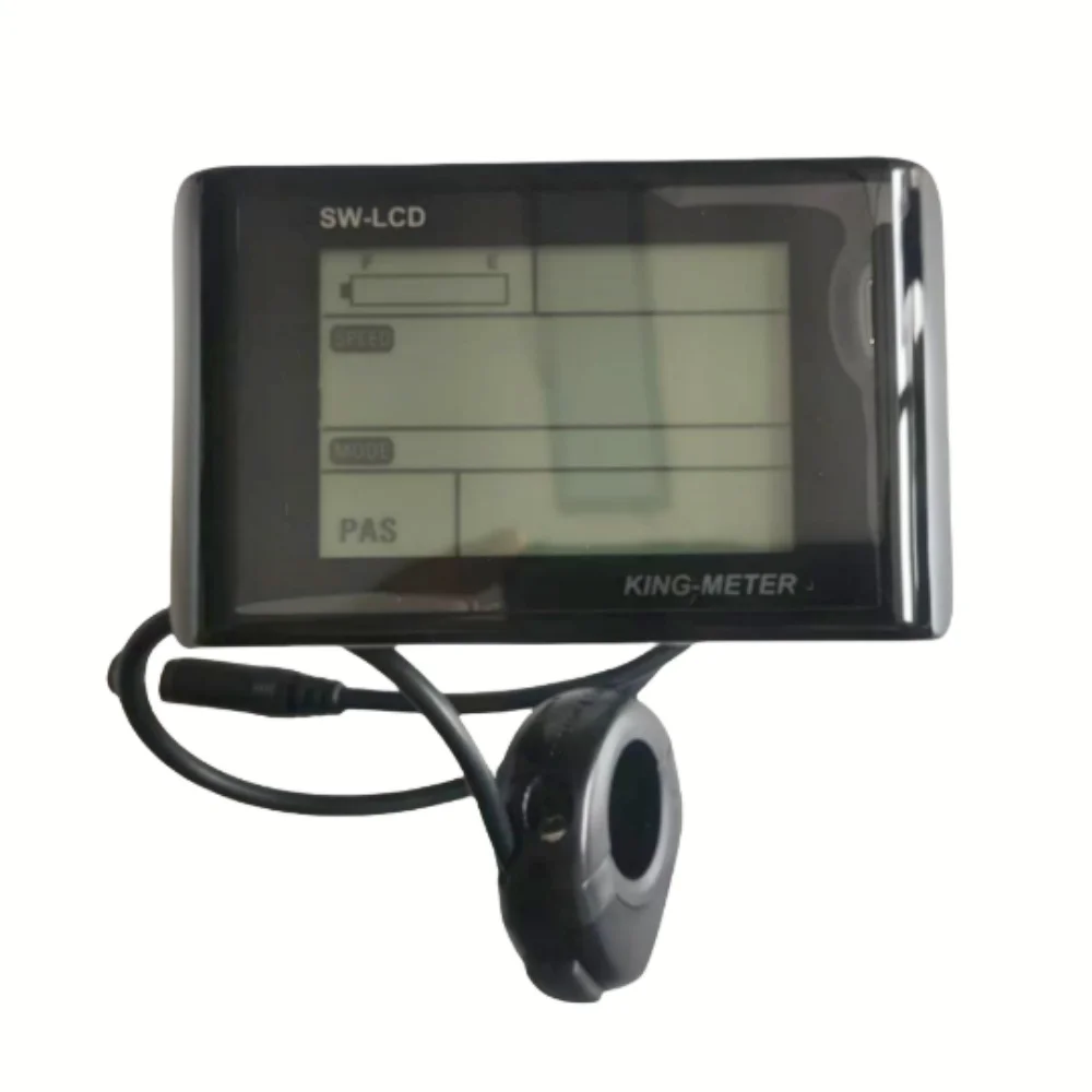 Peças de reposição Speeder KING-METER SW-LCD (personalizado) (cabeça de ferro de 6 pinos) display bicicleta elétrica e-bike