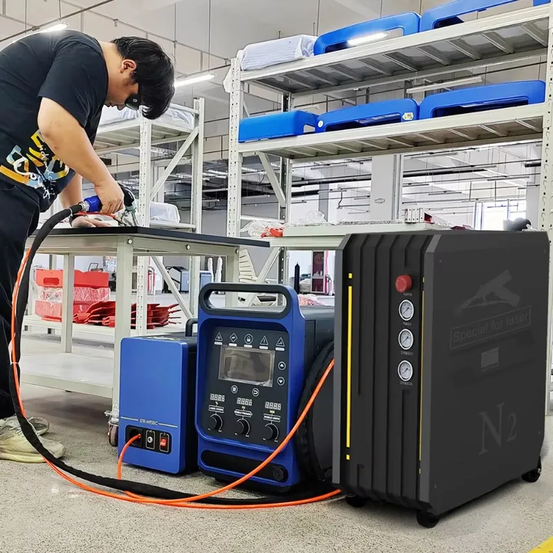 [Le più venduto] Funzionamento silenzioso diretto in fabbrica Generatore di azoto al 99,99% N2 Maker Basso manutenzione per saldatura a fascio di uso industriale