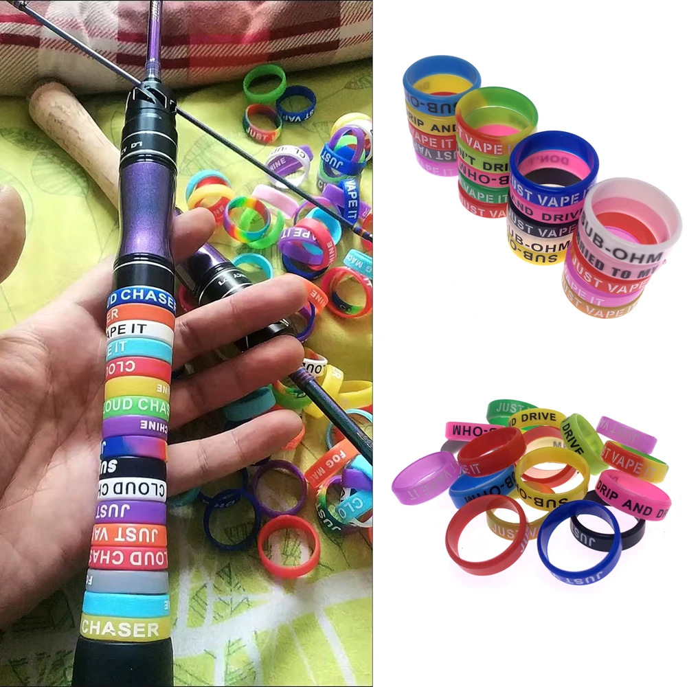 Silicone Rubber Decorative Band For Electric Toothbrush Scraper Kitchen Appliance Handle Dispenser Bottle Personal Care Tools