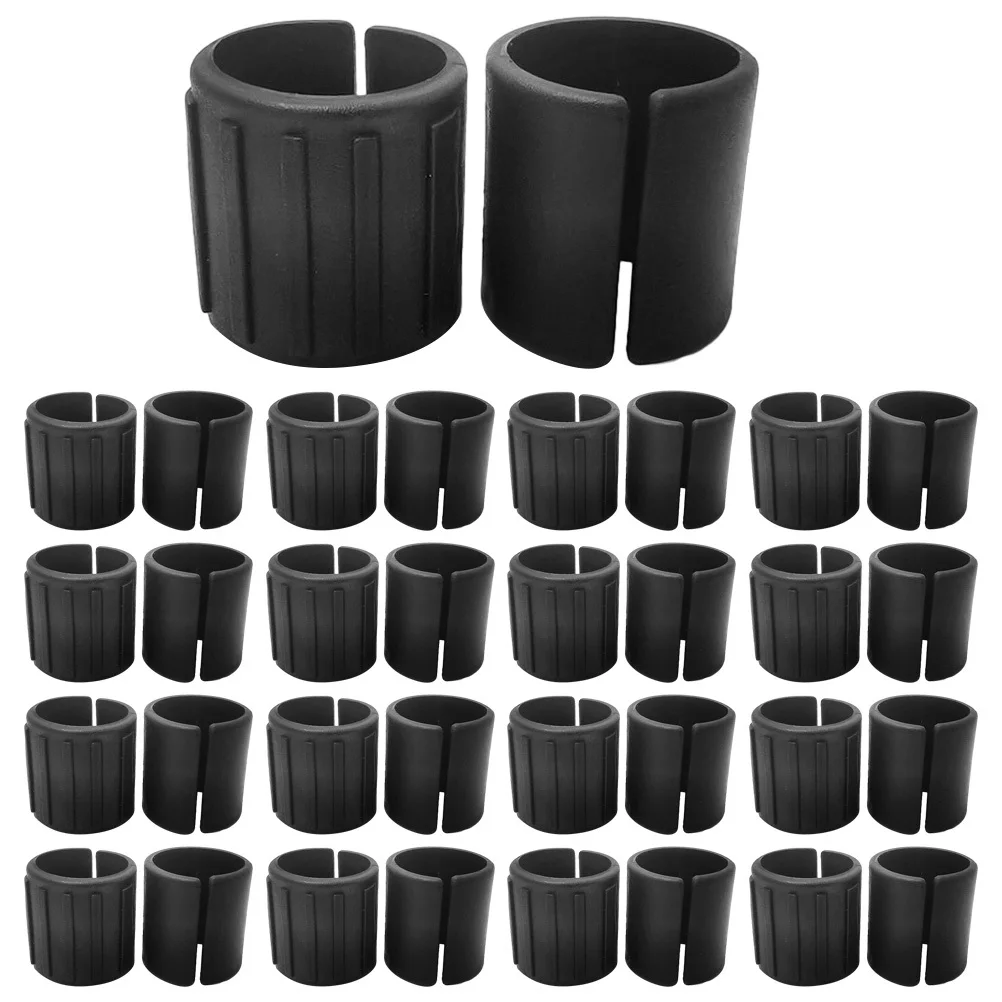 100 قطعة منصات أقدام الأثاث كرسي الساق حافظات الأرضية سهلة التركيب لا علامات أغطية بلاستيكية متينة لمكاتب كراسي المكتب