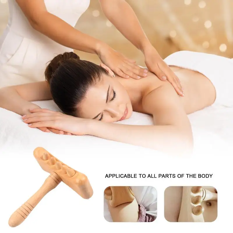 Paleta de drenaje linfático para terapia de madera, masajeador de drenaje linfático, herramientas de escultura corporal para cuerpo completo, Gua Sha, herramientas musculares