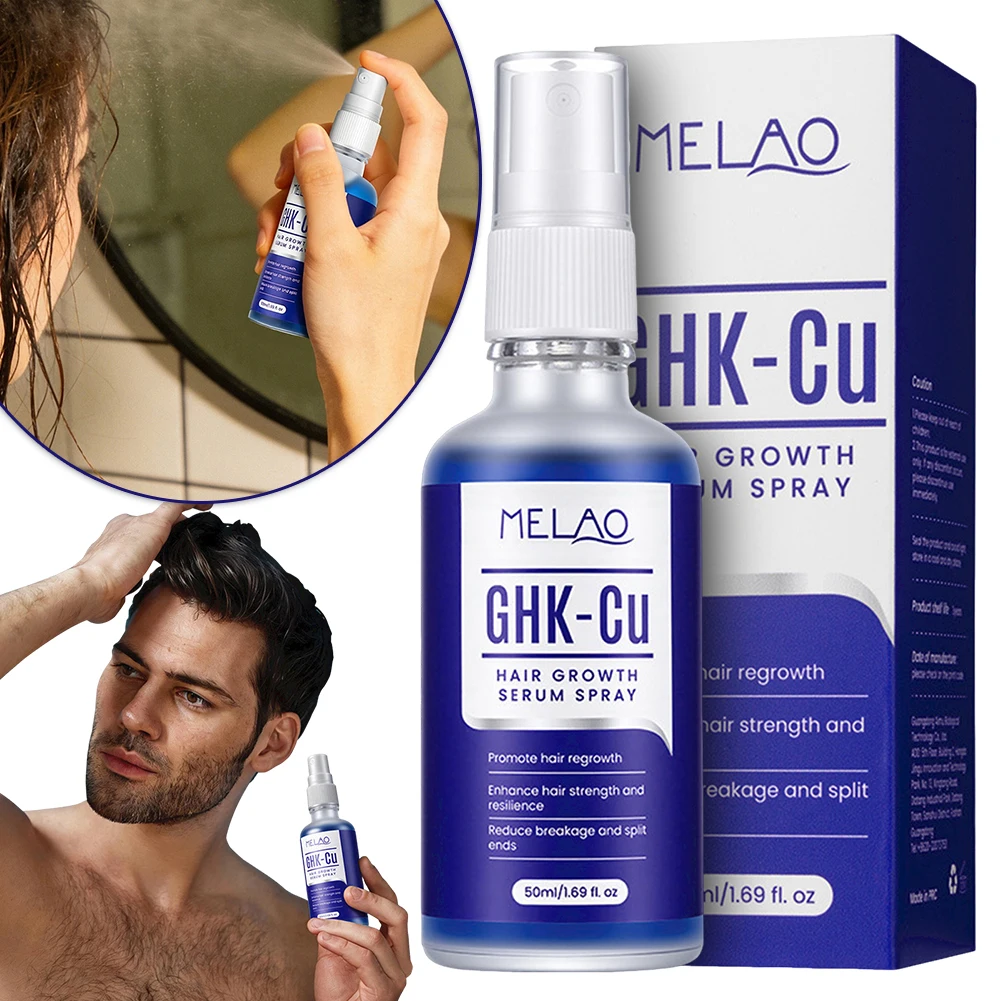 

Сыворотка для роста волос, спрей, GHK-Cu, медный пептид, сыворотка для кожи головы, повышение прочности волос, уменьшение ломкости корней, укрепление масла для волос