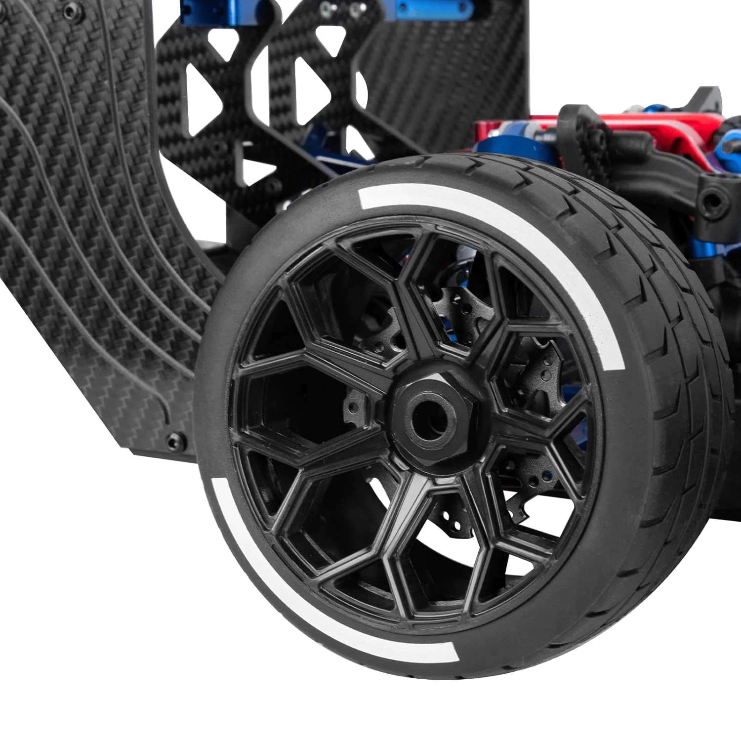 Disco de freno de rueda RC para infracción 1/7/Felony 6S BLX Limitless 1/8 Typhon 6S BLX pieza de mejora de disco de freno de aleación de aluminio