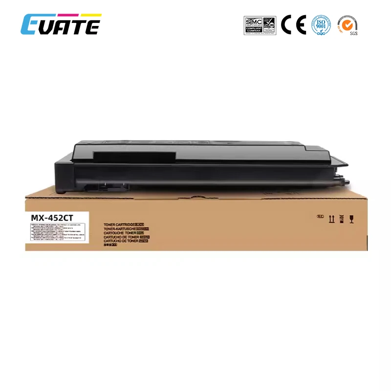 

1PCS SHARP MX-452CT Copier Black Toner Cartridge Compatible for Sharp AR-4528 4528U Copier Cartridges Powder Supplies