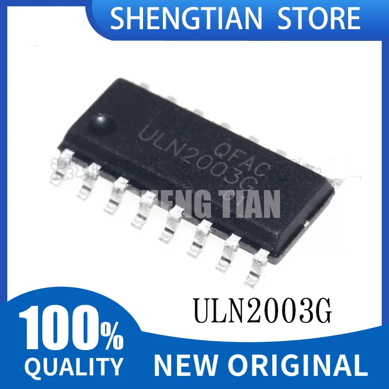 10PCS ULN2003G SOP16 ULN2003G-S16-R SOP-16 ULN2003ADR ULN2003L Driver Chip In Stock