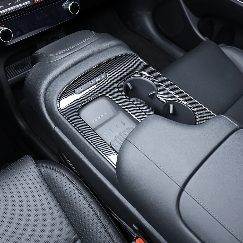Auto Center Konsole Abdeckung Konsole Getriebe Shift Zentrale Wasser Tasse Lagerung Box Trim Für 7-sitzer/9-sitze Hyundai Palisade LX3 2026 LHD