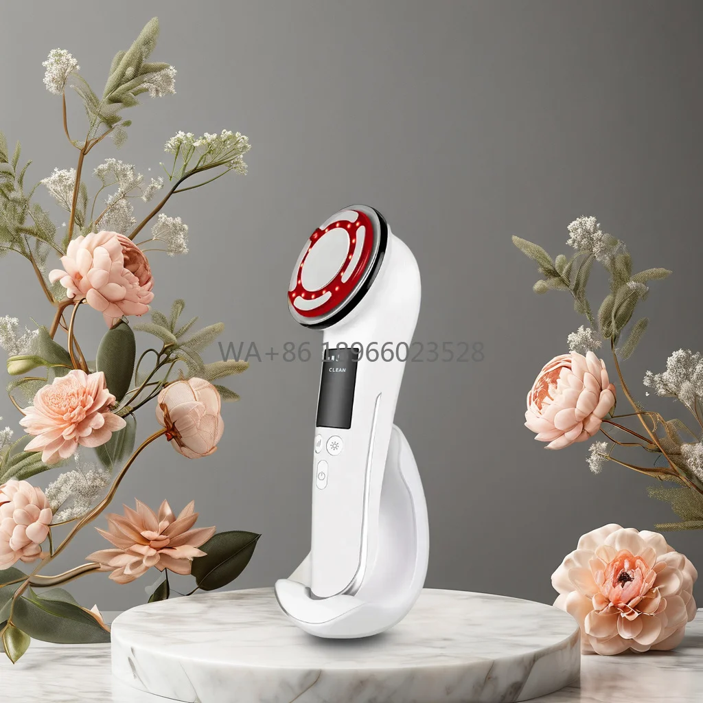 Hand‑Held Multifunctional Facial Massager Beauty Device For Cosmetic Application