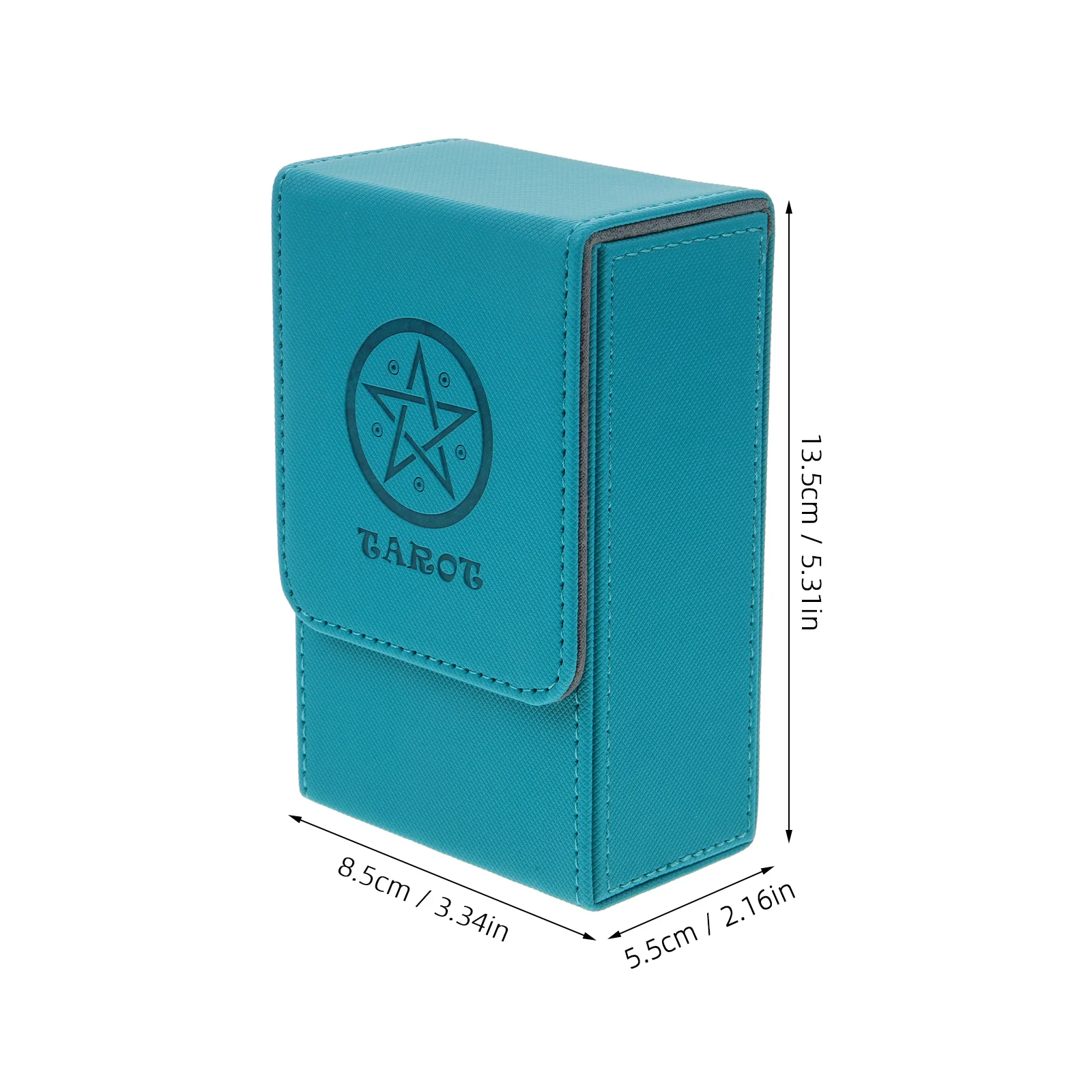 Tarot Card Box Deck Case Wiccan Supplies Cards Storage Container Pu Canister Holder Accessories Rack