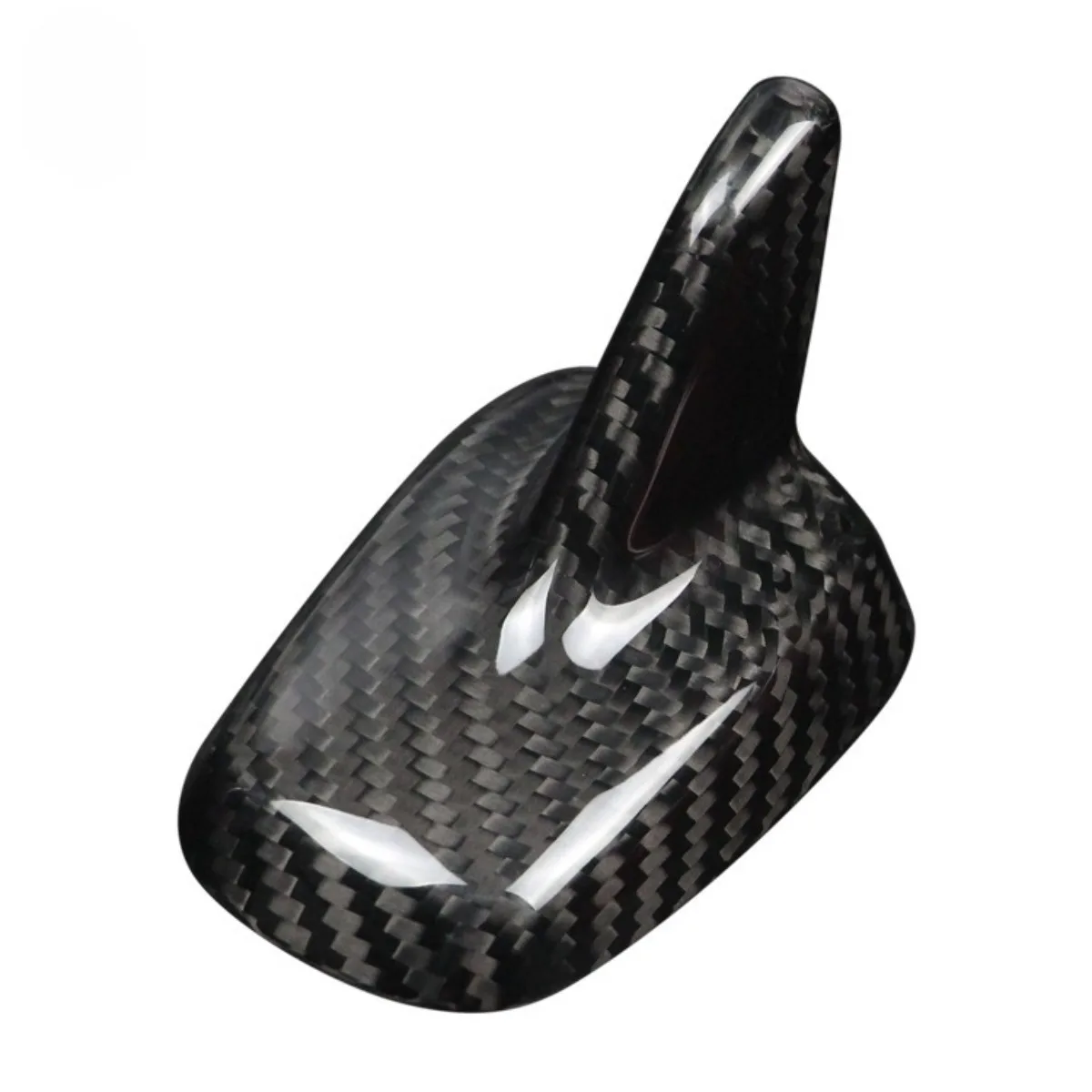 For Volkswagen Golf 7/Bora/Magotan/Sagitar/Touran/Touareg X/Weiran/Huiang/Lingdu/Tuyue/Tiguan L Dry Carbon Fiber Antenna Cover