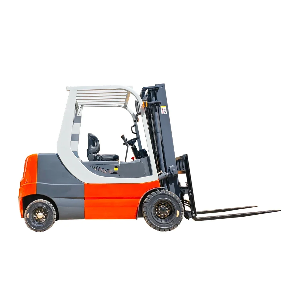 Cina 3.5 Ton Forklift dengan 6m tinggi angkat 2 Ton 1500kg energi baru Cina Forklift listrik Stacker