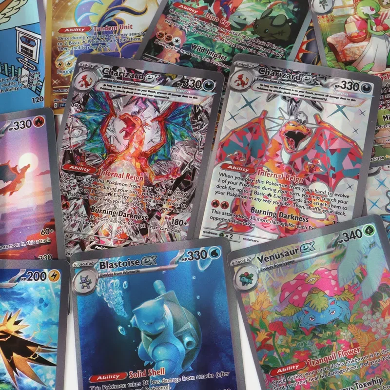 60/100 Stück Pokemon EX-Karte Scarlet & Violet Obsidian Flames Booster Box, englische Version