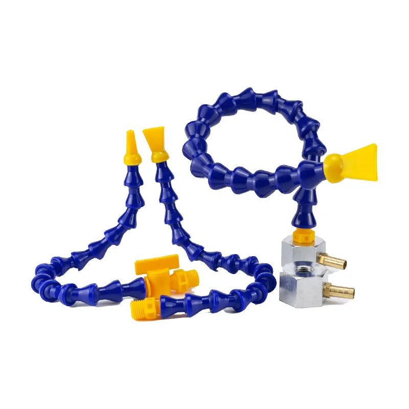 Adjustable Nozzle Flexible Water Oil Cooling Tube 1/4"~1/2" 30~60cm Spark Plug Tube Condenser Universal Lathe Machine Water Pipe