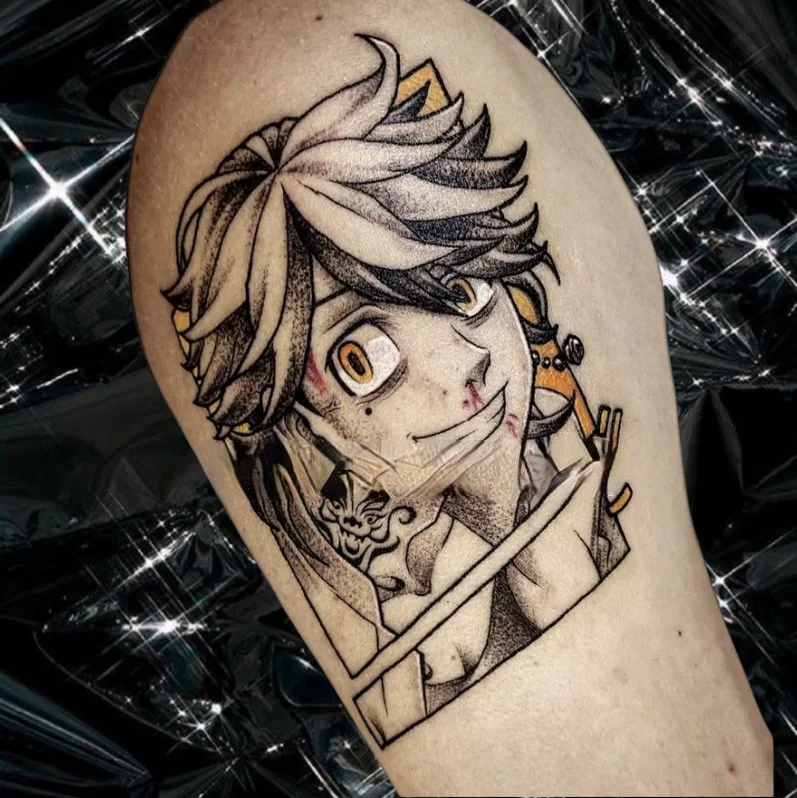 

Tokyo Revengers Fake Tattoo Sticker Anime Mikey Waterproof Temporary Tattoo Body Arm For Woman Man Tatoo Body Stickers