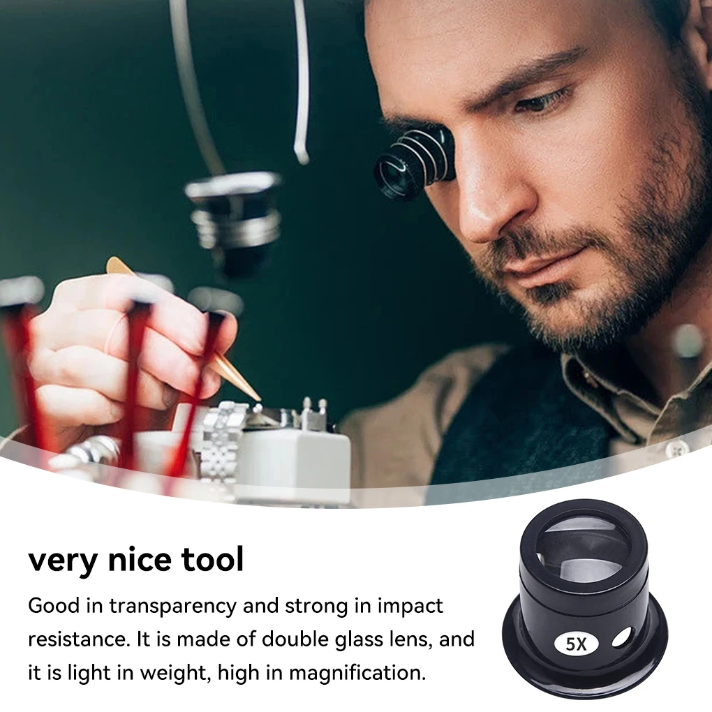 Watch Repair Magnifier Wristwatch Repairing Loupe Modification Glasses Magnifying Maintenance Tool Watchmaker 10