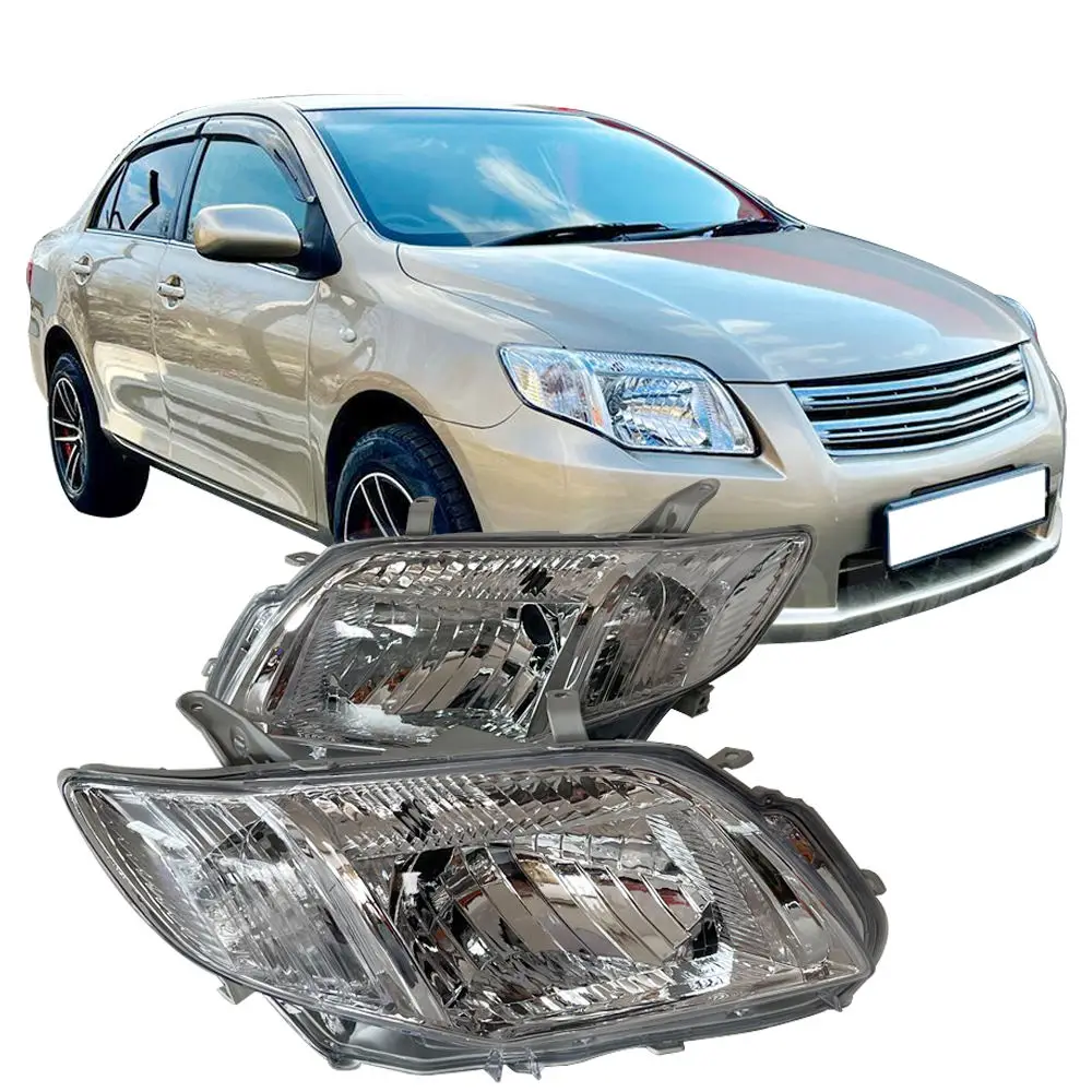 A Pair Car Headlight  For TOYOTA Corolla AXIO NZE140  FIELDER NZE141 2006 2007 2008 2009 81110-12B00 81150-12B00