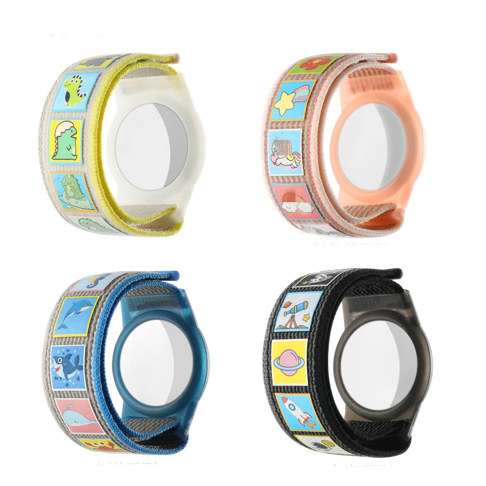 New Waterproof For Airtag Holder Wristband Kids Silicone Case Bracelet Children For AirTags Case Watch Band