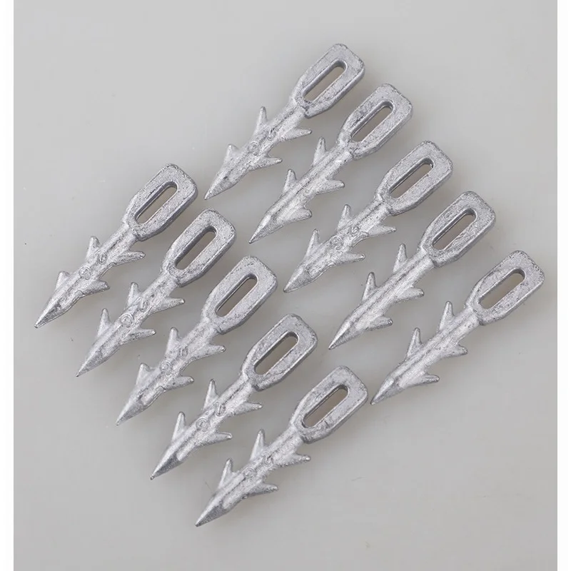 10pcs 0.6g-2.6g Fishing Weight Insert Die-Cast Lead Sinker Barbed Lure Plug for Soft Baits Worm Neko Rig Wacky Rig Fishing Tool view 6
