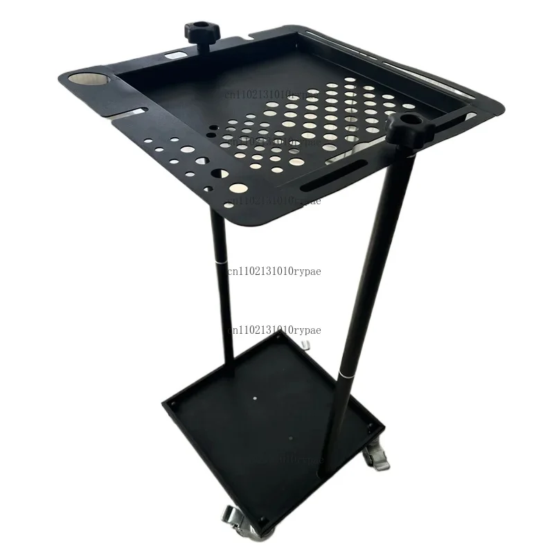 Mobile Dent Repair Tool Cart with Storage Hooks & Adjustable Design