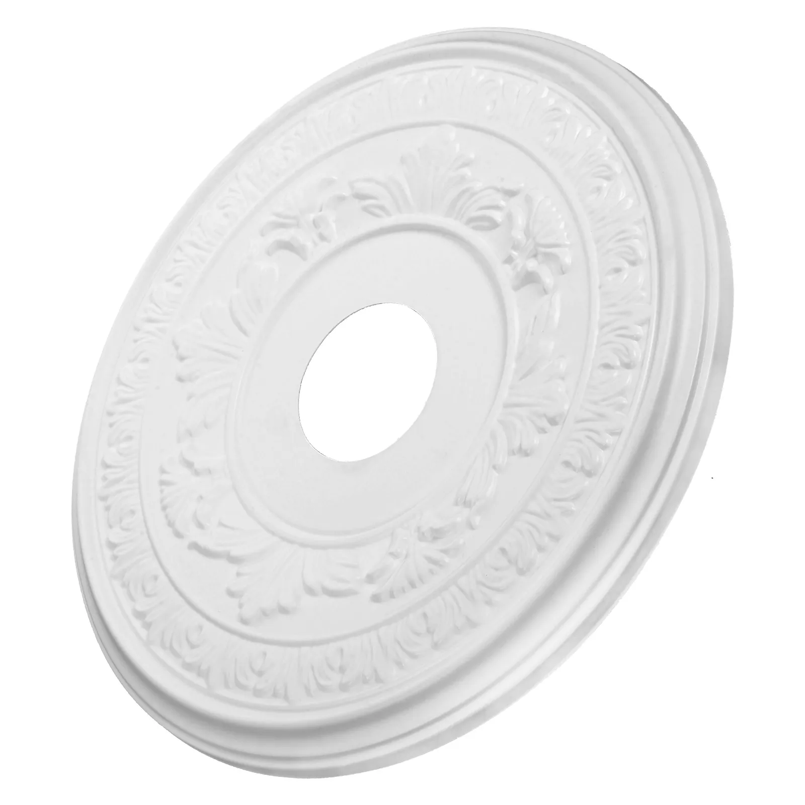 

Pu Ceiling Medallion Decorative Light Fixture Cover Plate Chandelier Mounting Accessory For Home Office Modern Style Easy
