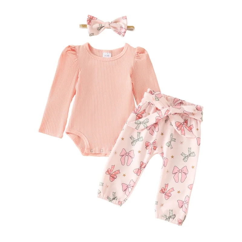 

Toddler Girl Winter Outfits Warm Fleece Hooded Jacket Floral Print Pants with Elastic Waistband Headband 3Pcs Clothing Set for