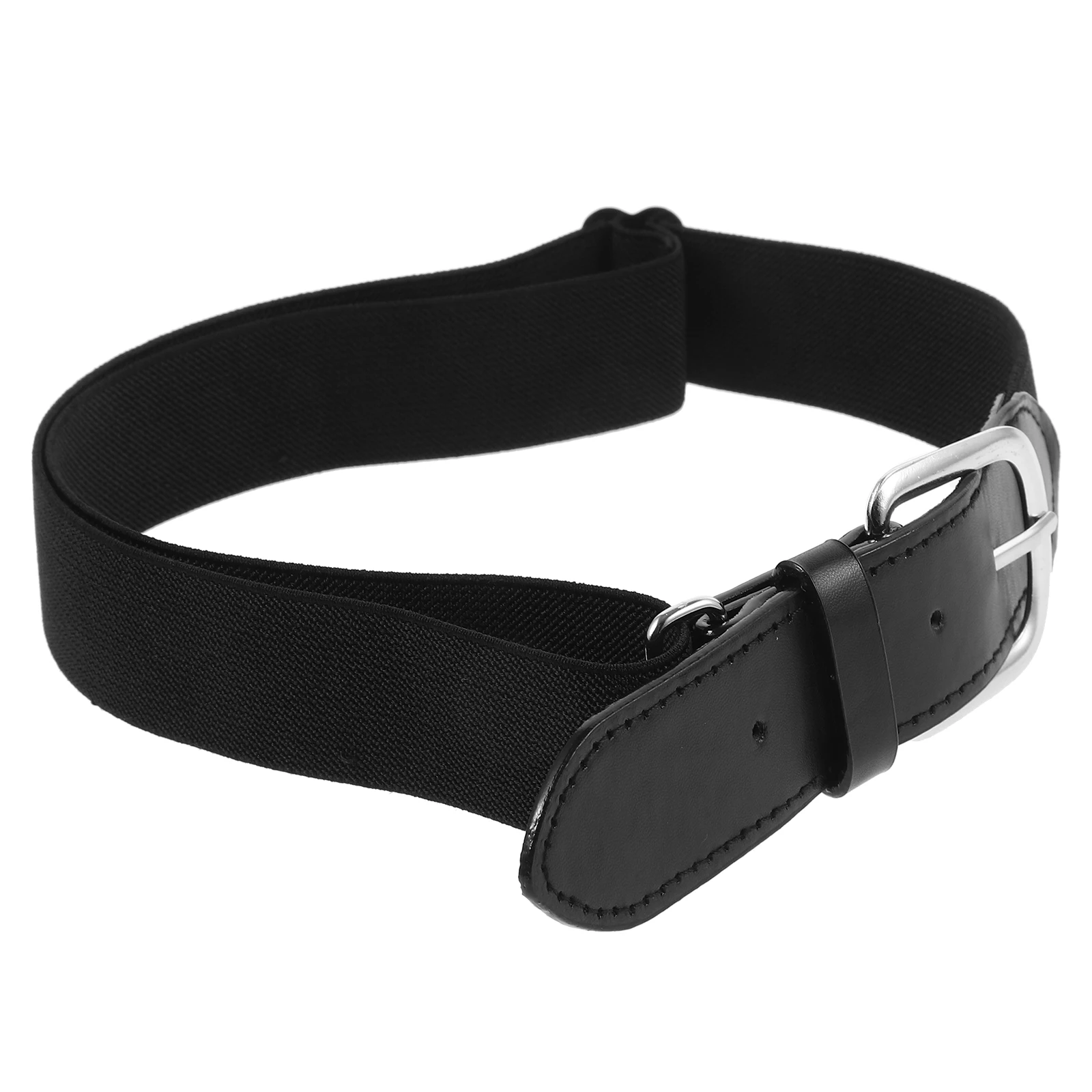 

Elastic Baseball Belt for Youth Boys Black Softballs Adjustable Sports Mens PU Nylon Girdle Football Youth Belts Child