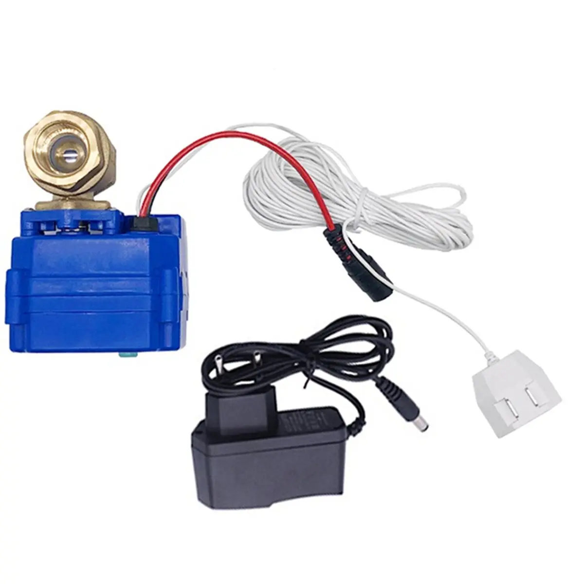 (A99Z] Simple Water Leak Prevention System Form with Brass Valve 3/4