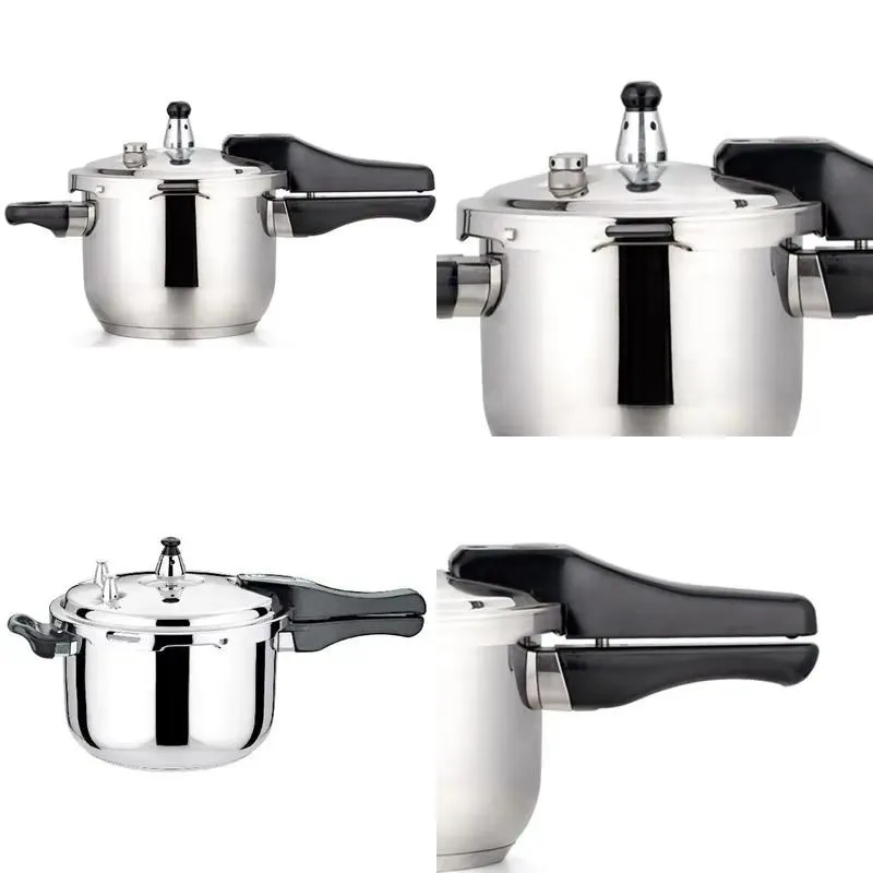 High Quality 304 Stainless Steel Durable 13L (30cm) Capacity Inner Pot Pressure Cooker Kitchen Tools