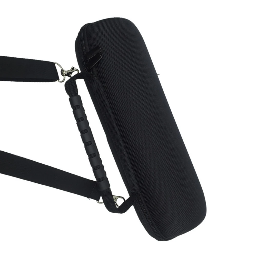 

Dual Compartment Travel Hard Case For Charge 3 Speaker Portable Protective Bag Handle Strap Durable Eva Waterproof Strong Zipper