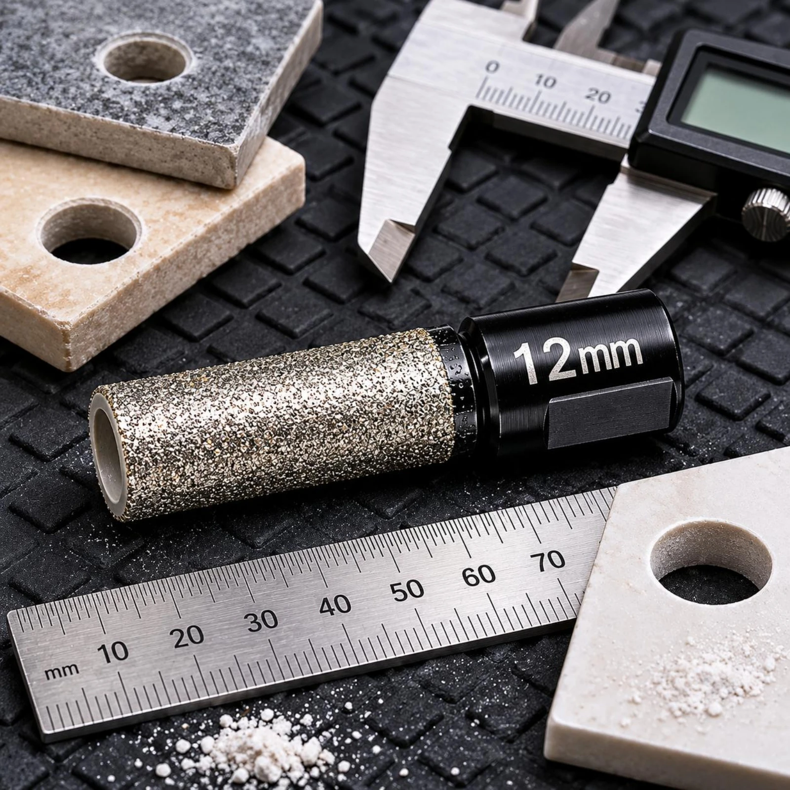 Angle Grinder Bit M10 Interface Dry Drilling Bit Power Tool Accessory Stone Surface Wearproof