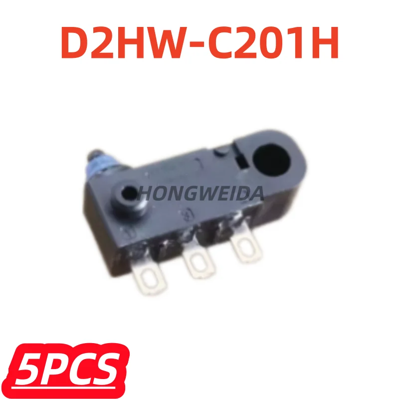 5Pcs/lot 100% New D2HW-C201H Waterproof Microswitch Door Lock Switch 3-pin Sealed Type