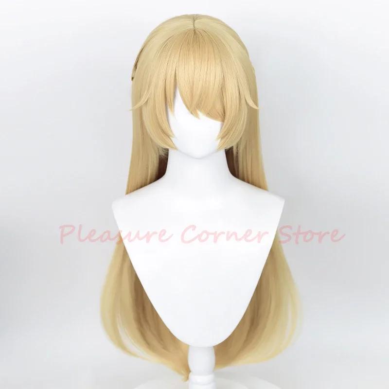 Парик для косплея Genshin Impact Fischl, новая версия, плетеный термостойкий парик «всегда ночь мечты»