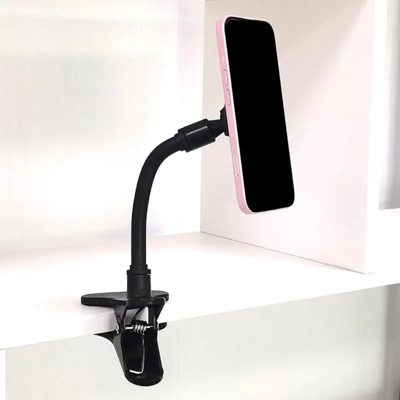 유연한 360도 회전 마그네틱 폰 마운트 다양한 스마트 폰 모델에 대한 지원 홈 오피스 사용 K1KF보기 향상