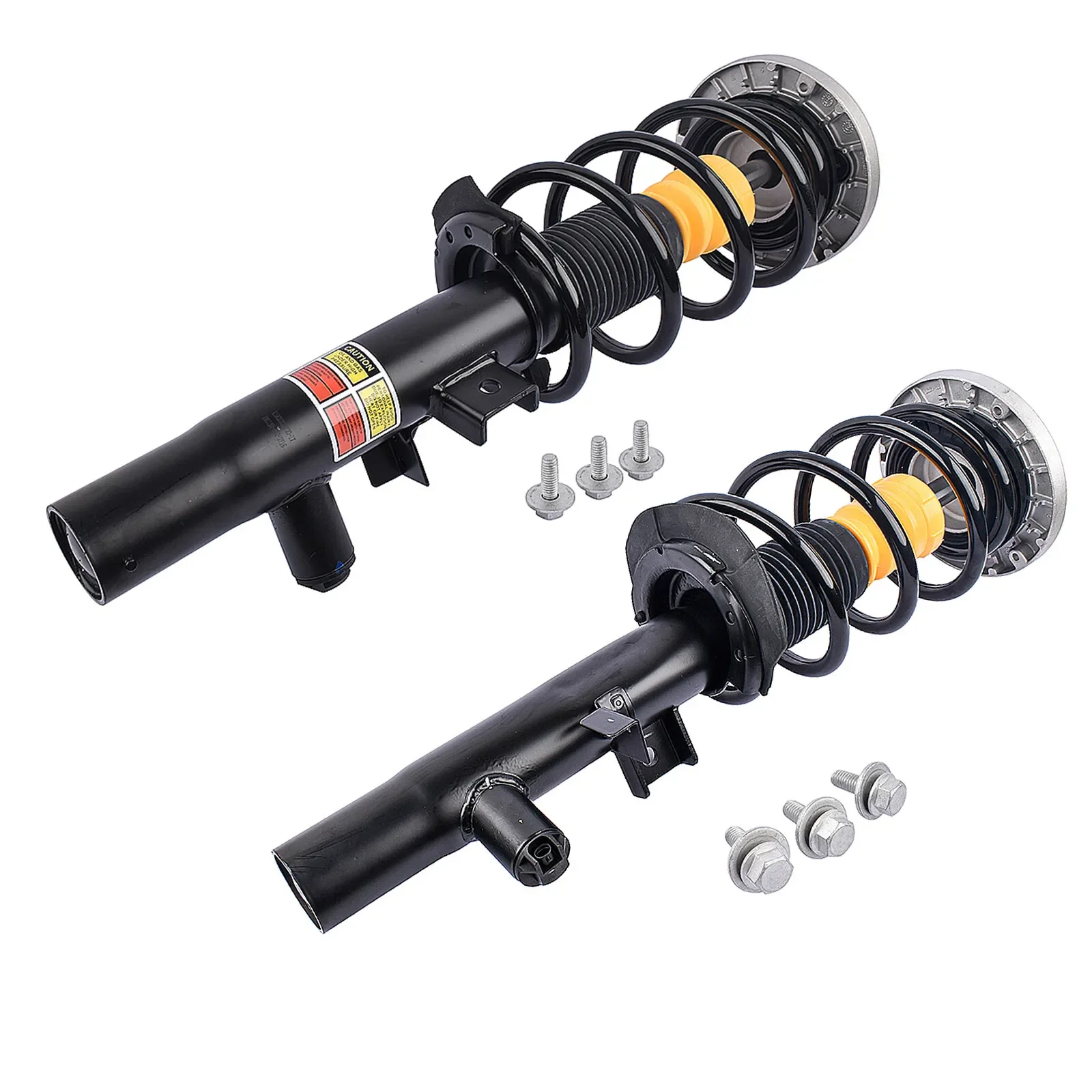 2 PCS Front Shock Absorber Struts Assembly w/EDC For BMW X3 F25 X4 F26 2011-2018