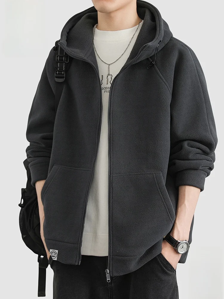 

PaulFrank Monkey Hooded Jaet Fce Men's Warmth Outerwear Autumn Winter New Sle Trendy Couple's Zipper Decorated Thien...