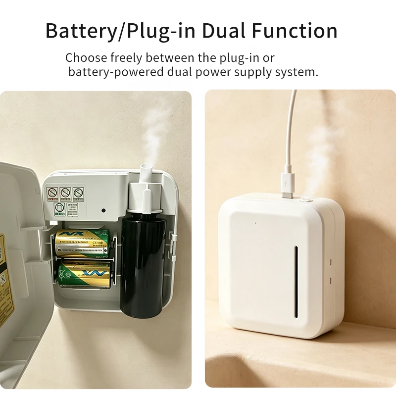 Bluetooth Battery Aroma Diffuser Essential Oil Aromatic Fragrant Device Aromatic Scent Diffuser Air Freshener Cover 300m³