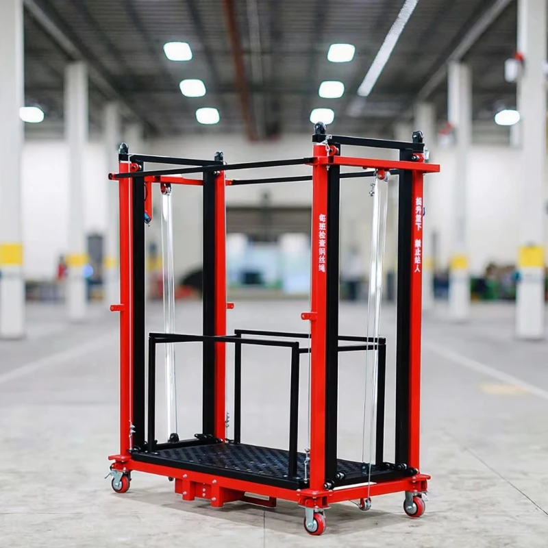 

Folding mobile electric scaffolding elevator electric scaffolding