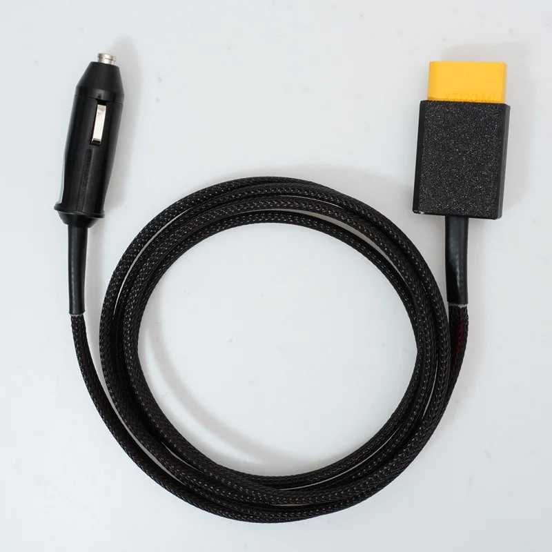1PCS For DJI Power1000mini SDC to Cigarette Lighter Charging Cable 12V/120W 24V/240W Fast Charging In-Car Power Adapter Wire