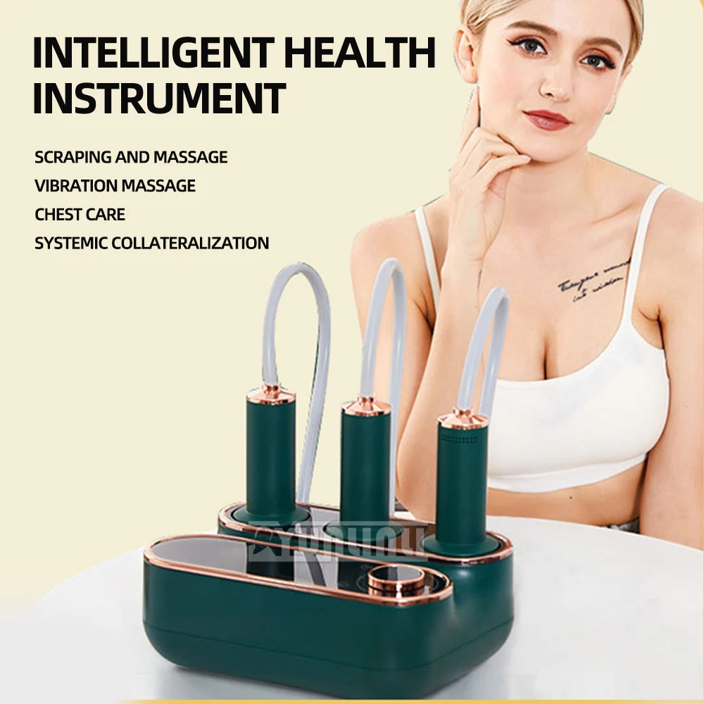 Electric Scraping Instrument Household Negative Pressure Cupping Massager