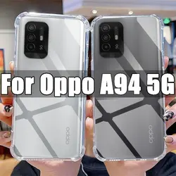 Clear Phone Case for Oppo A94 5G TPU Transparent Case for Oppo A 94 6.43