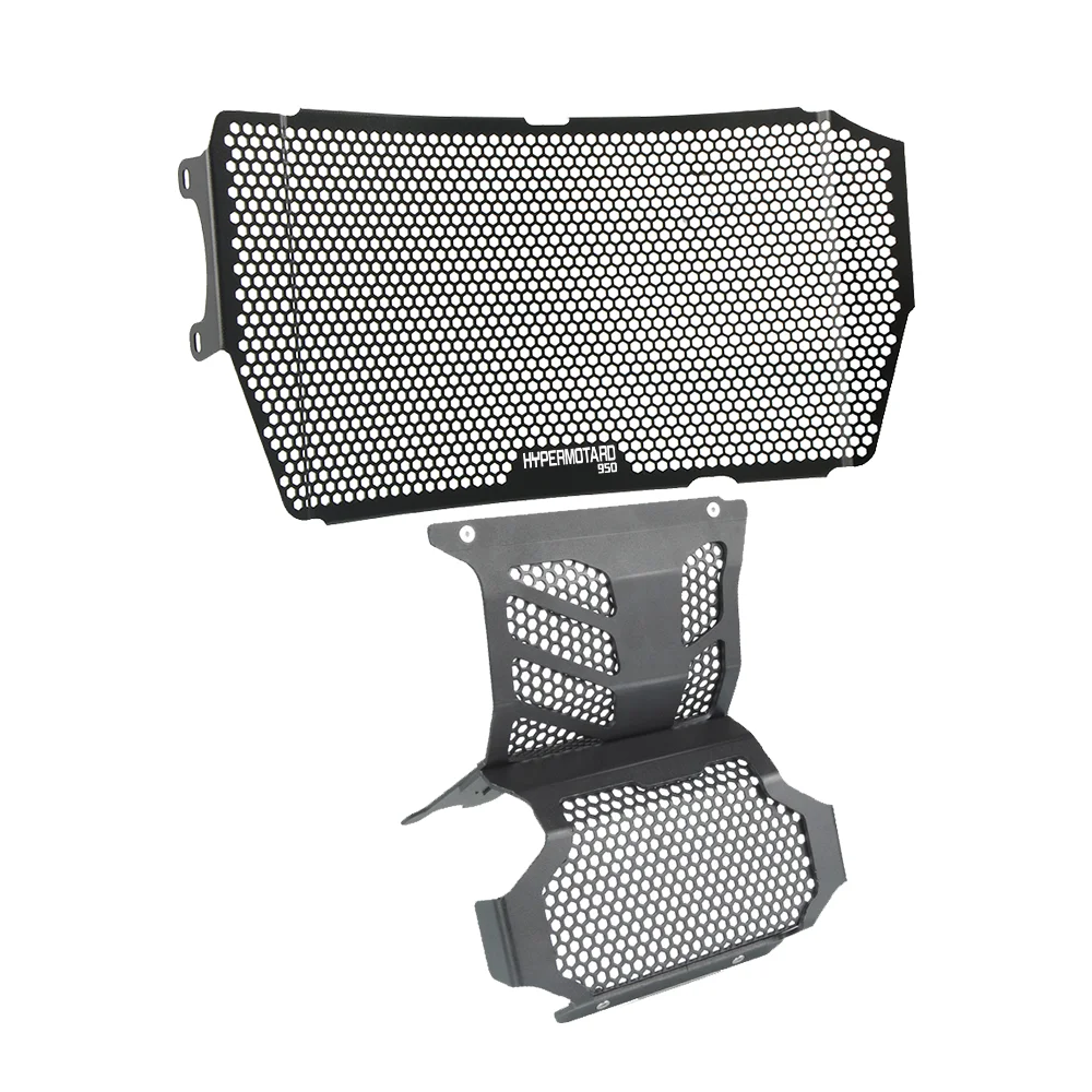 ل Ducati Hypermotard 950 SP RVE 2019 2020 2021 2022 2023 2024 2025 شبكة المبرد غطاء حماية النفط برودة الحرس محرك الحرس #2