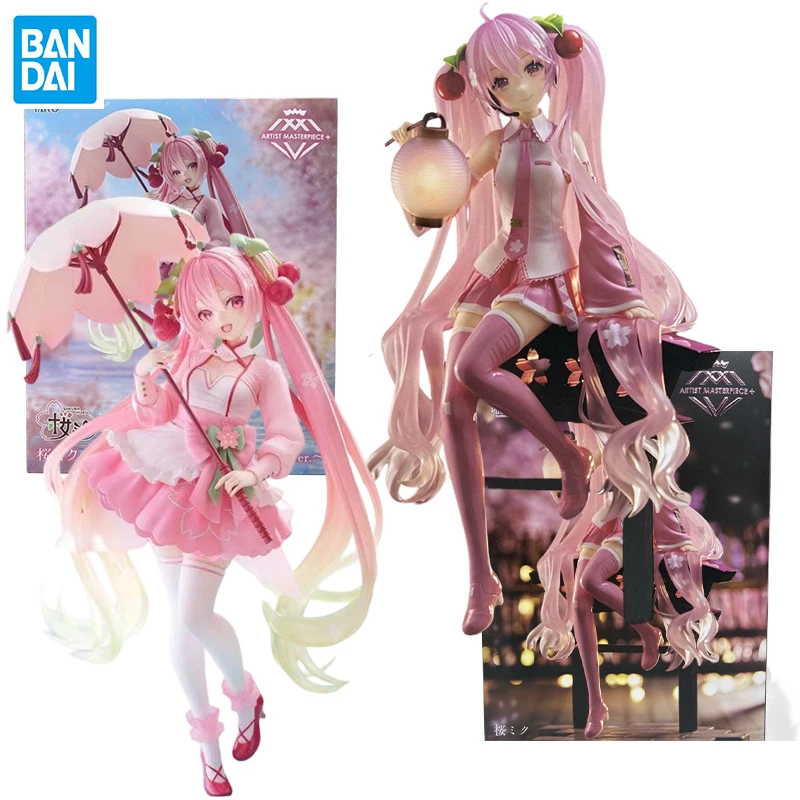 genuine-hatsune-miku-sakura-miku-umbrella-lantern-ver-vocaloid-pvc-animation-peripherals-anime-action-collectible-figure-toy