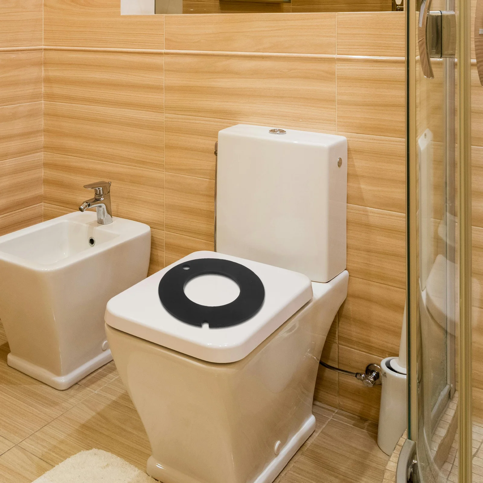 

2pcs Rv Toilet Seal Kit Rubber Gasket Replacement For Camper Trailer Marine Toilets Durable Waterproof Odor Prevention Flush