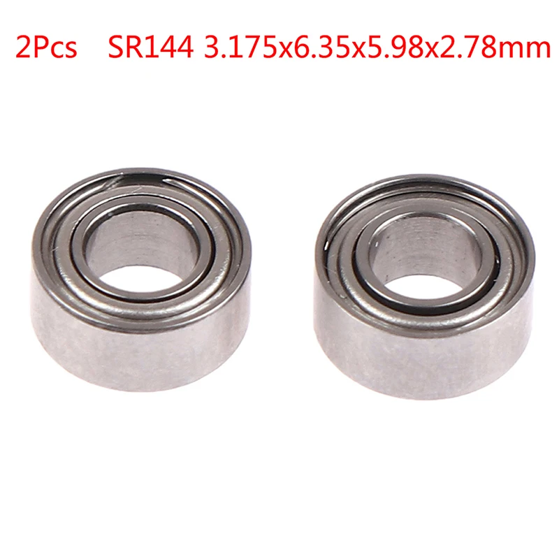 

2Pcs Stepped Ceramic dental bearings SR144TLKZWN for KAVO handpiece 3.175x6.35x5.98x2.78mm SR144TLKWZN