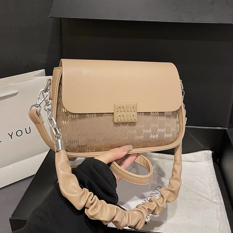 

2025 Bulk Women's Fashion Small Square Bags - Letter Print, Shoulder/Crossbody, Wholesale Deal