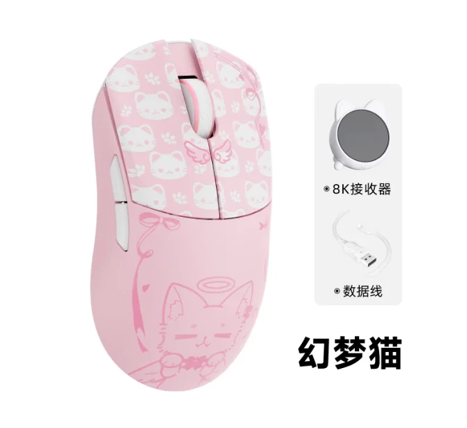 Wlmouse Huan Three Mode Wireless Mouse Magnesium Alloy No Hole