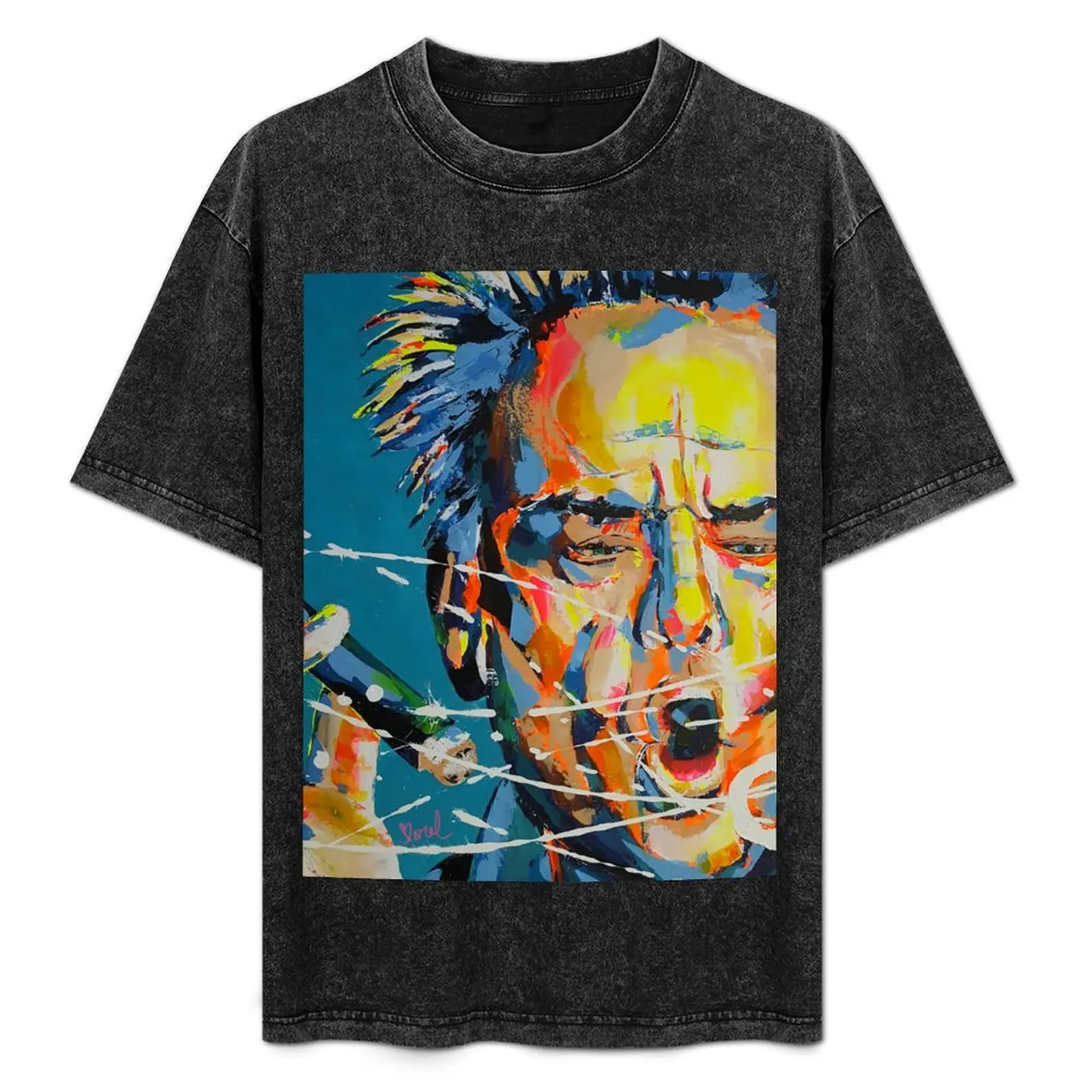

Jack Nicholson Artpainting T-Shirt Soft Casual Short Sleeve Cotton Tee