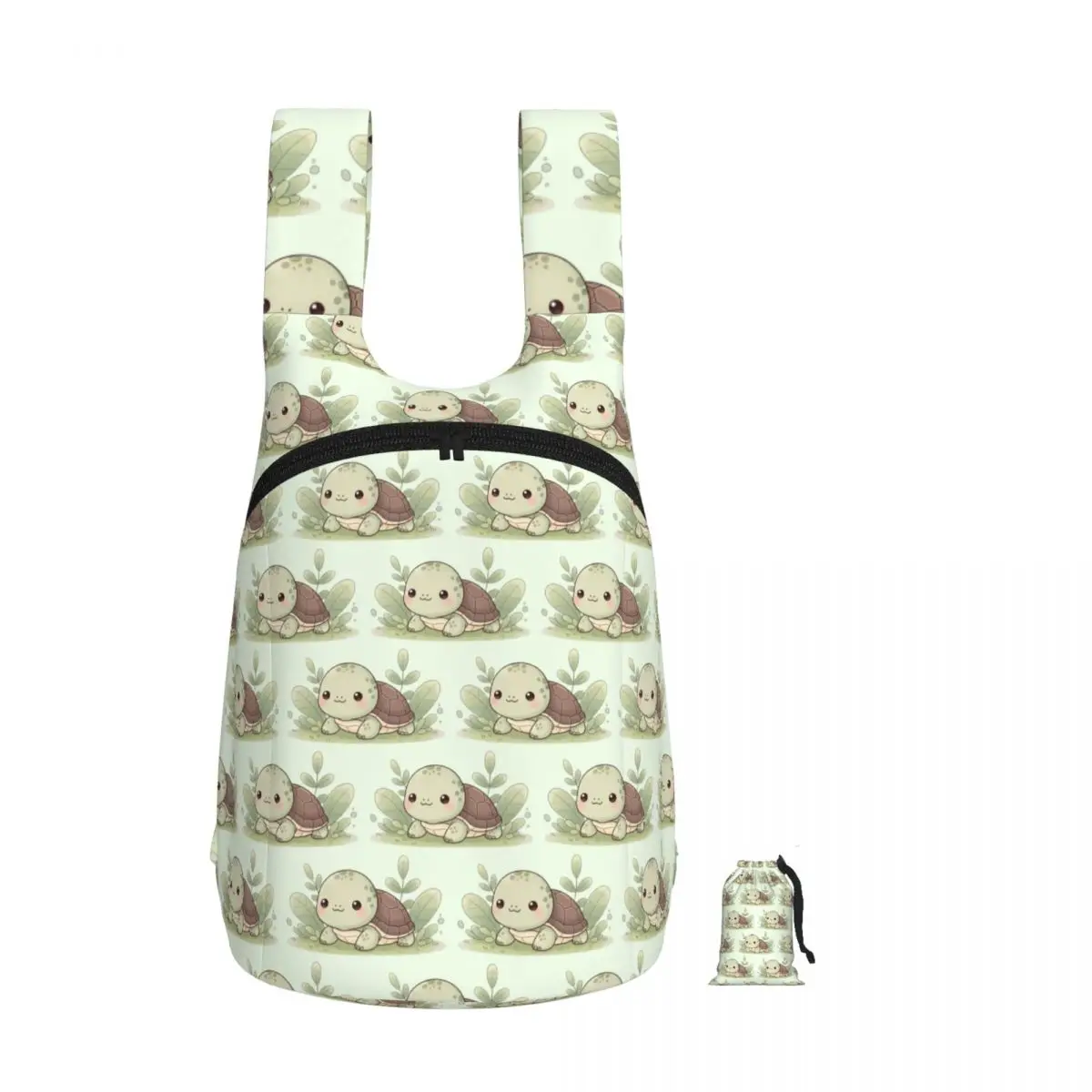 Turtle Soft Pastel Baby Tortoise Backpack Student Storage BookBag Children School Bag Laptop Shoulder Bags for Boys Girls