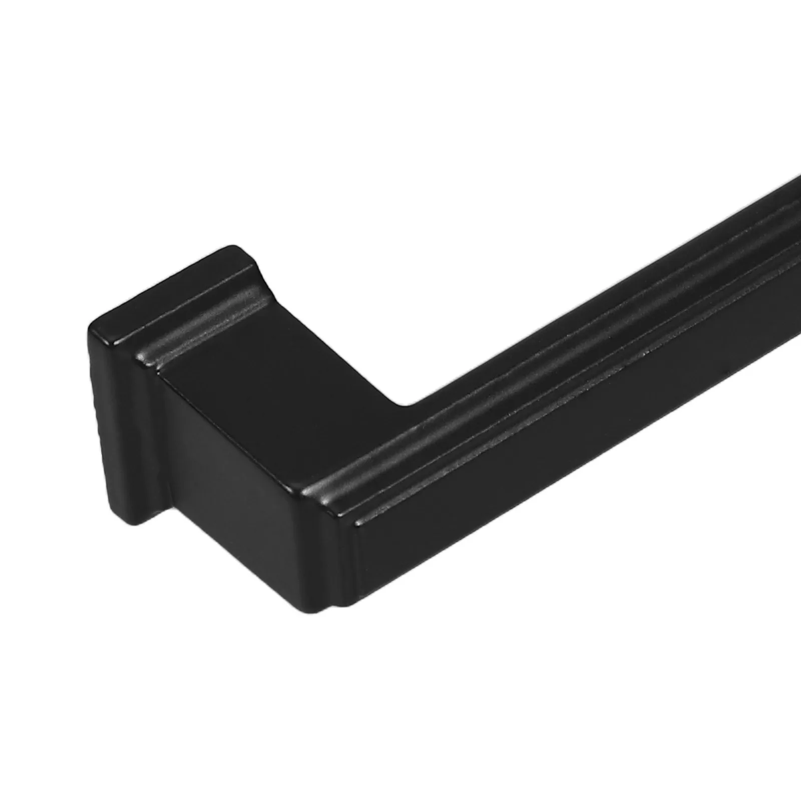 10pcs Black Cabinet Pulls, Solid Aluminum Vintage Handles for Kitchen Cabinets, Cupboards, Dresser Doors